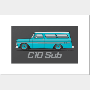 C10 Sub Posters and Art